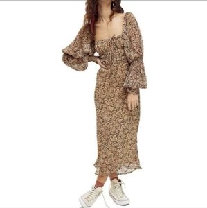 Free People Aglow Midi Dress